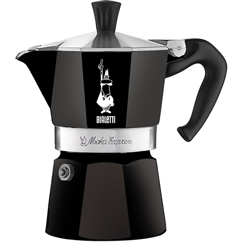 Bialetti Moka Express Sort Espressokande 1 kop