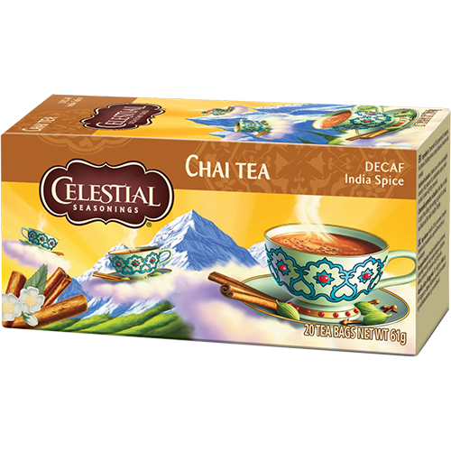 Celestial tea Decaf India Spice tebreve 20st