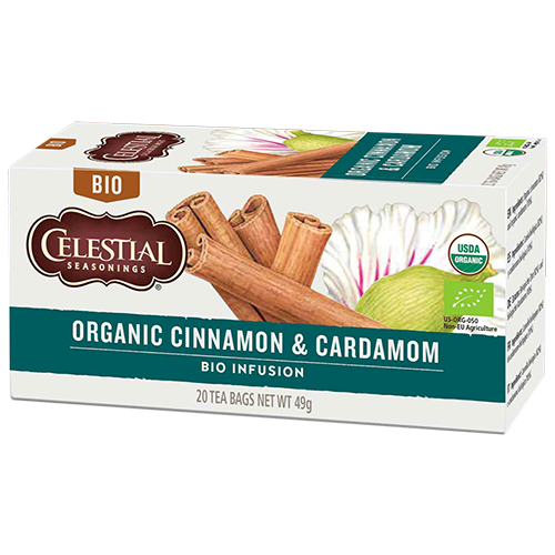 Celestial tea Organic Cinnamon & Cardamom tebreve 20st