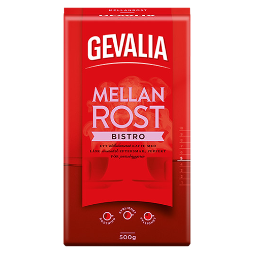 Gevalia Bistro formalet kaffe 450g