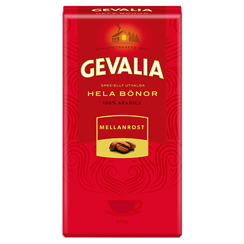 Gevalia Original Medium kaffebønner 500g