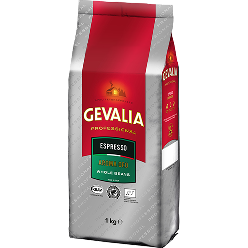 Gevalia Professional Espresso Aroma Oro kaffebønner 1000g