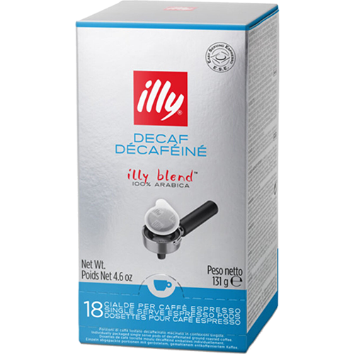 illy Espresso decaffeinato E.S.E kaffepods 18st