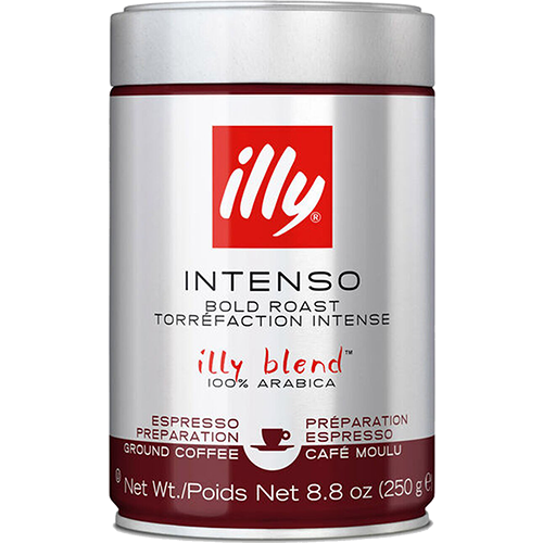 illy Espresso mørkristet formalet kaffe 250g