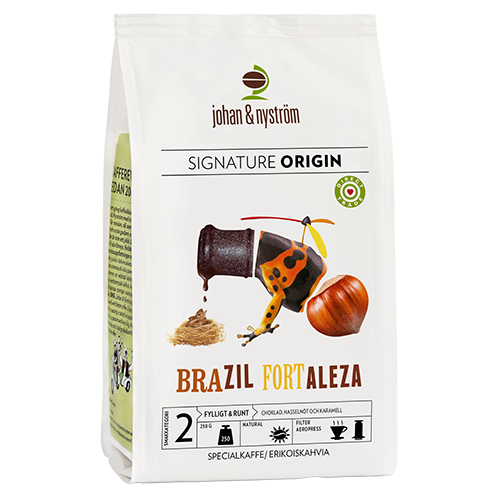 johan & nyström Brazil Fortaleza kaffebønner 250g