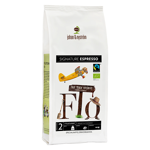 johan & nyström Espresso F.T.O kaffebønner 500g