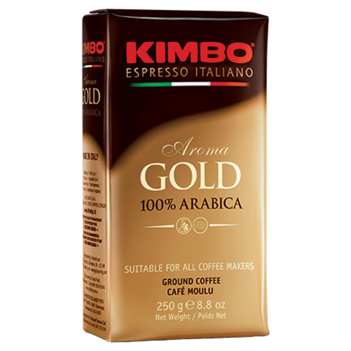 Kimbo Espresso Aroma Gold formalet kaffe 250g