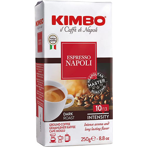 Kimbo Espresso Napoletano formalet kaffe 250g