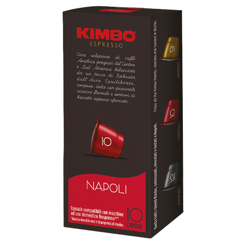 Kimbo Napoli kaffekapsler til Nespresso 10st