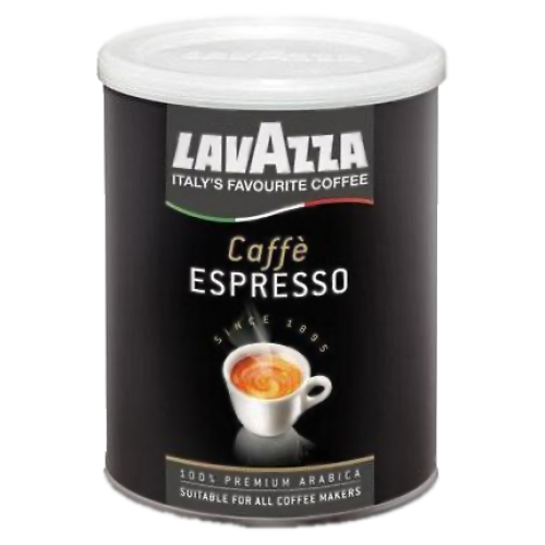 Lavazza 100% Arabica dåse formalet kaffe 250g