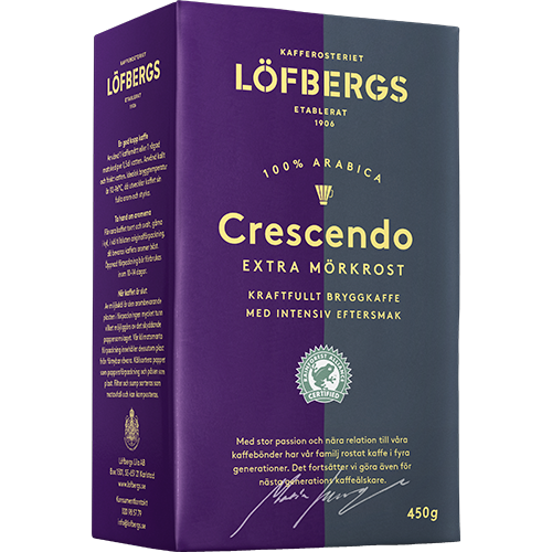 Löfbergs Lila Crescendo formalet kaffe 450g