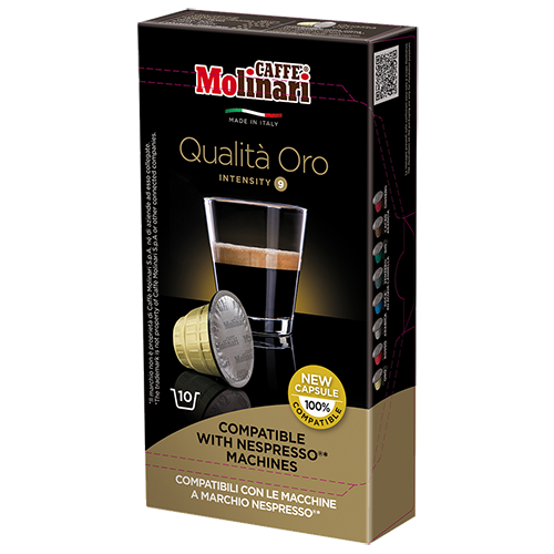 Molinari itespresso Oro kaffekapsler til Nespresso 10st