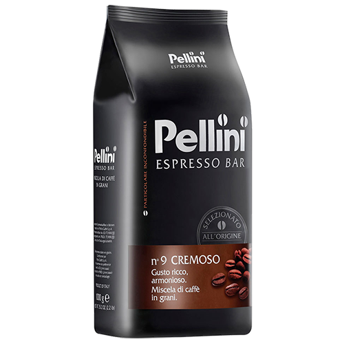 Pellini No9 Cremoso kaffebønner 1000g