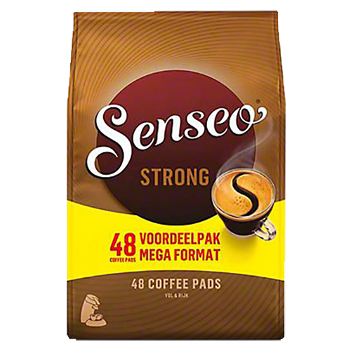 Senseo Mørkristet kaffepuder 48st