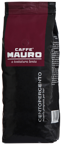 Caffè Mauro Centopercento kaffebønner 1000g
