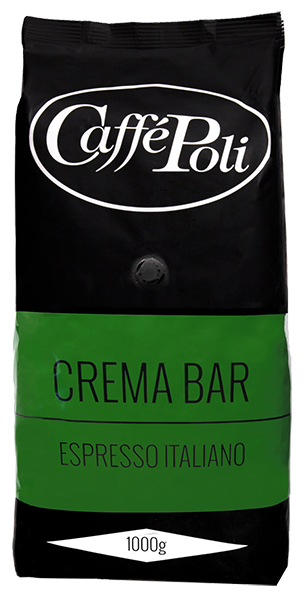 Caffè Poli CremaBar kaffebønner 1000g