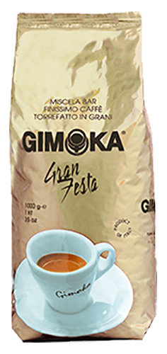 Gimoka Gran Festa kaffebønner 1000g - DeliCo - Kaffe på nettet