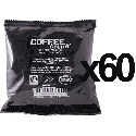 Coffeeplease økologisk mørkristet formalet filterkaffe 100g x60