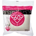 Hario V60 Kaffefiltre i hvid papir størrelse 03 100st