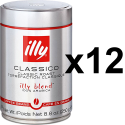 illy Espresso dåse kaffebønner 250g x12