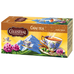 Celestial tea Original India Spice Chai tebreve 20st kort datum