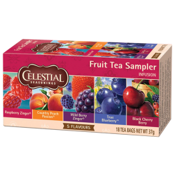 Celestial tea Fruit tea Sampler tebreve 18st