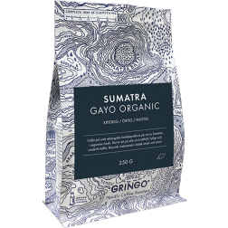 Gringo Sumatra Gayo Eko kaffebønner 250g