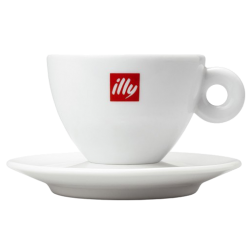 illy cappuccinokopper (med underkopper) 20cl 12st