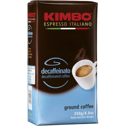 Kimbo Espresso Decaffeinato formalet kaffe 250g