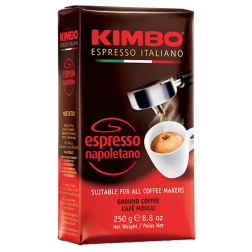Kimbo Espresso Napoletano formalet kaffe 250g