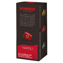 Kimbo Napoli kaffekapsler til Nespresso 10st