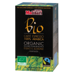 Molinari Bio E.S.E kaffepods 18st
