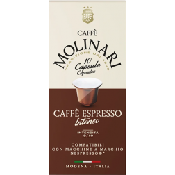 Molinari Caffè Espresso Intenso kaffekapsler til Nespresso 10st