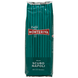 Monteriva Scuro Napoli kaffebønner 500g